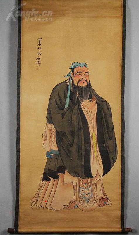 孔子画像 拍品编号:30009720