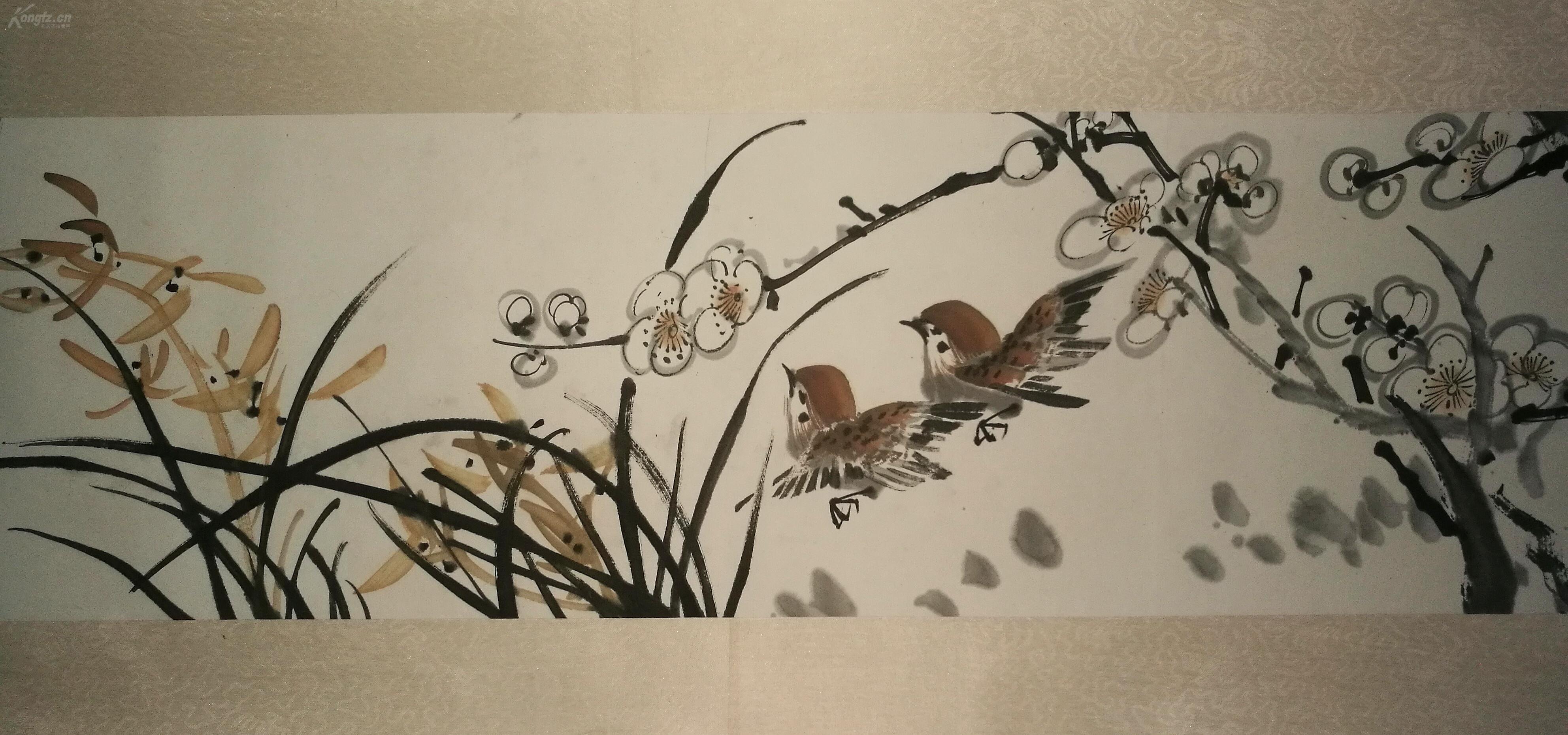 《钱行健》现代海派花鸟画的代表画家之一,上海外国语大学副教授,上海
