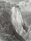 1880年木口木刻版画《白垩山》41.5×27.5厘米