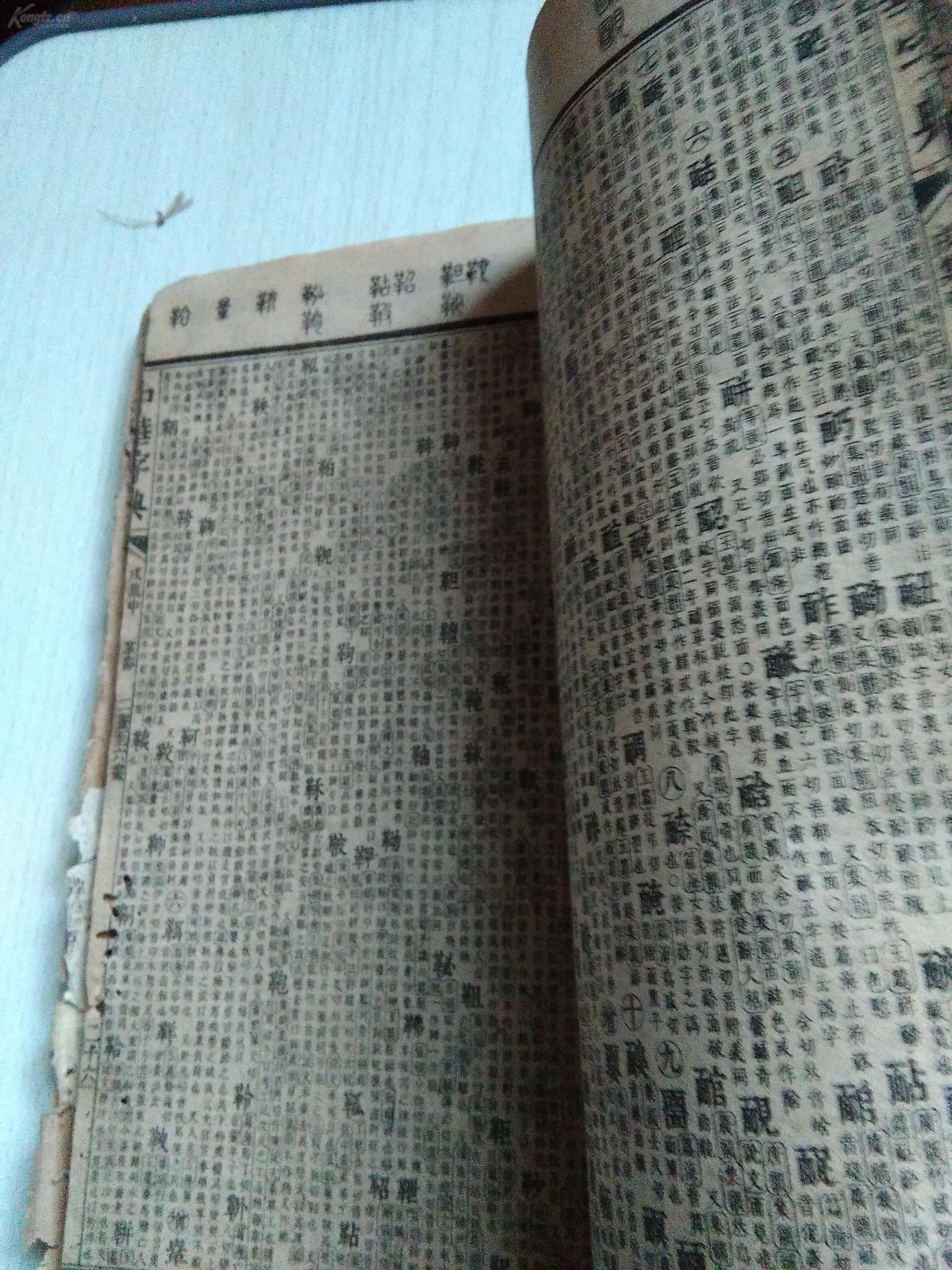 民国二年二月1913年中华字典多卷分成子丑寅卯辰巳午未申酉戌亥为序