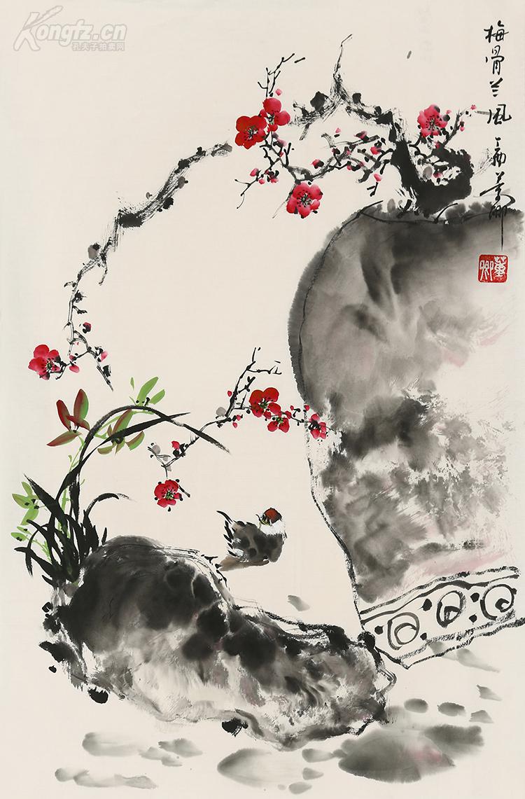 著名节目主持人《董卿》 梅骨兰风.