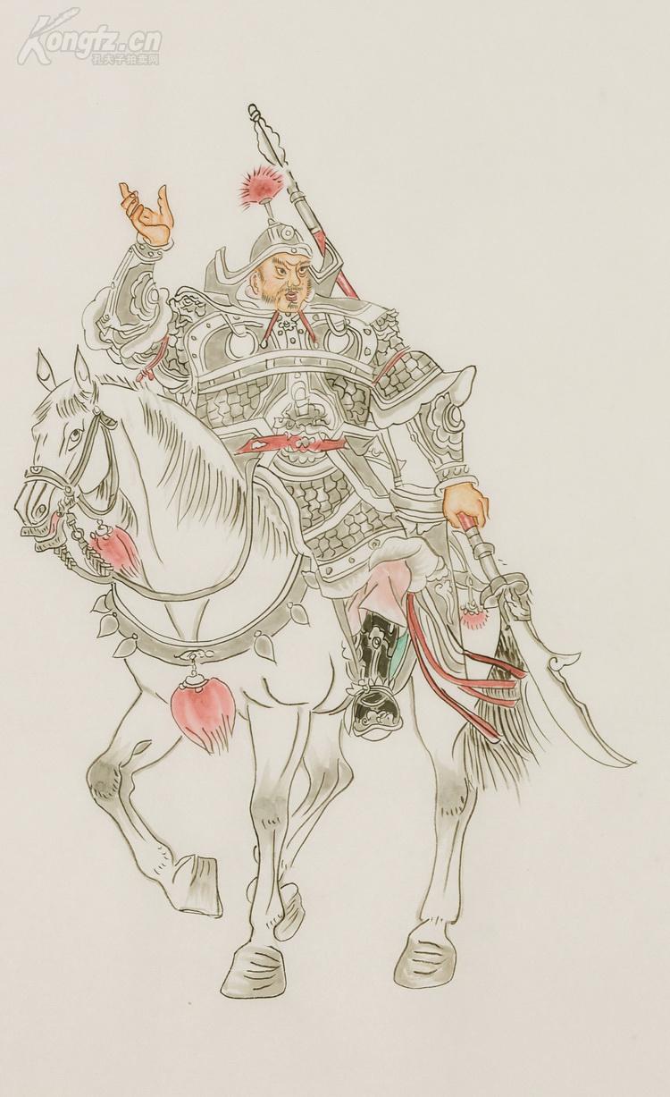 巨作巨作 纯手绘 水浒传108将 4700厘米 长卷 一百零八个人物呀 个个
