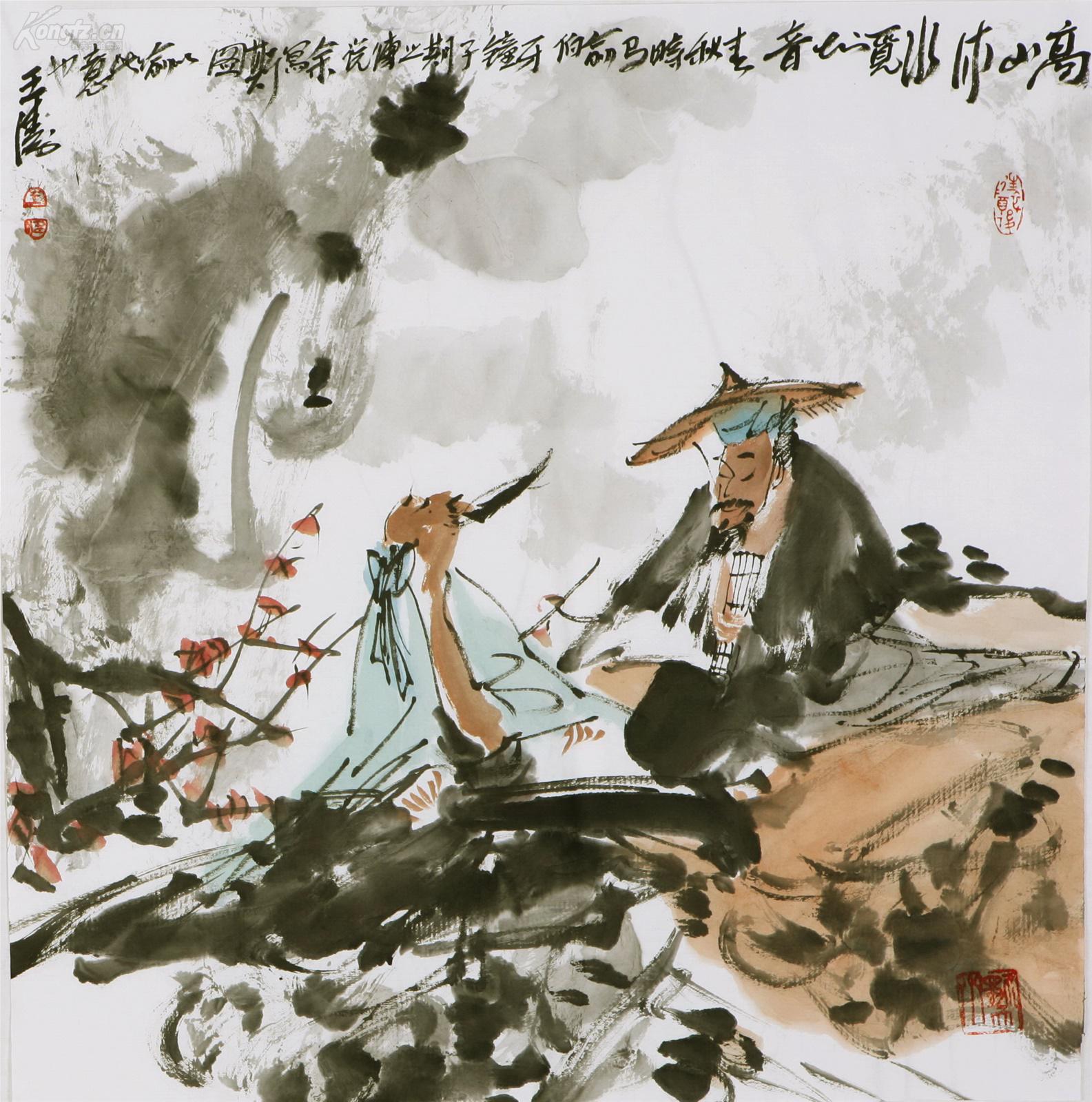 商品描述 王涛;著名人物画家