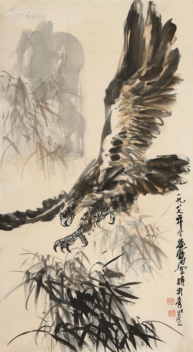 著名中国画画家,收藏家【黄胄】写意人物与骆驼
