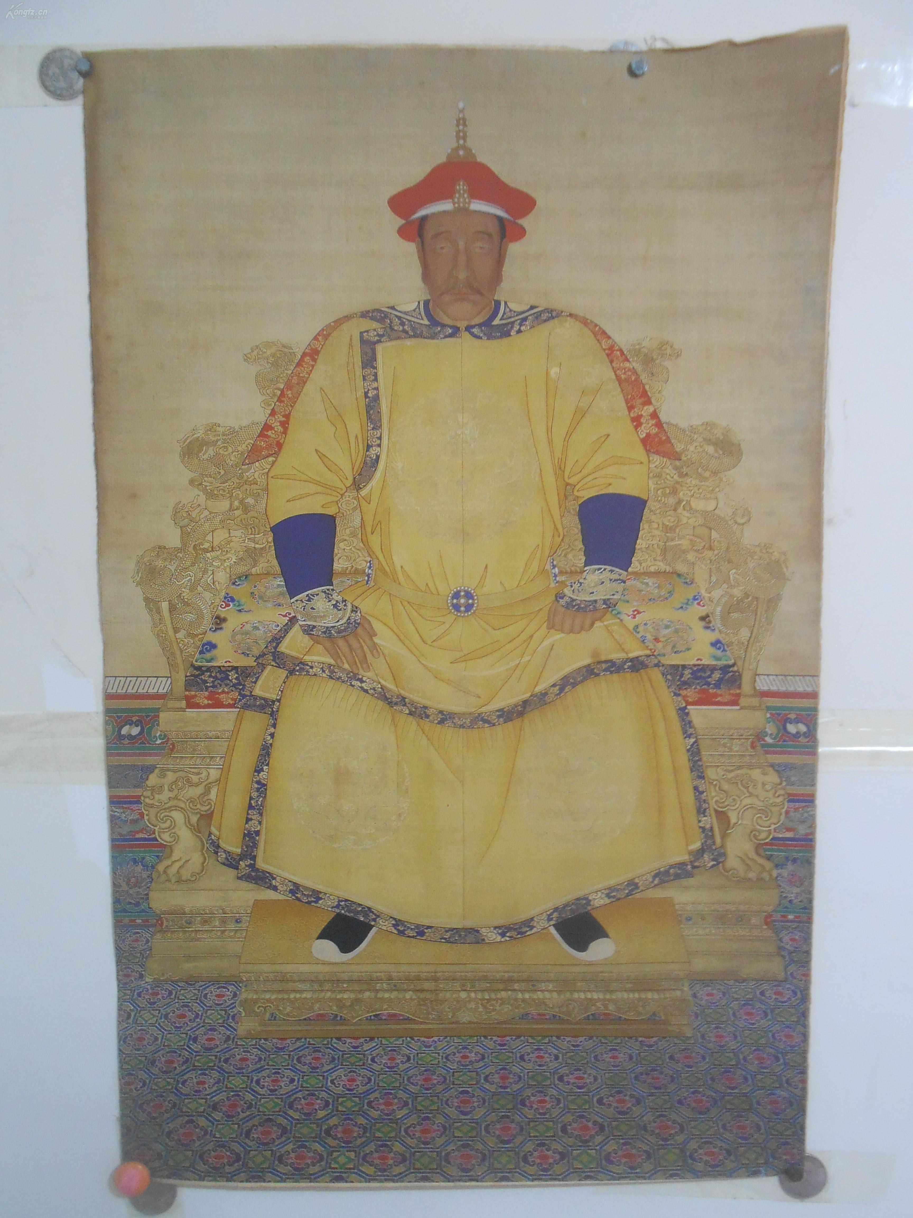 清朝十大皇帝相,清朝前十位皇帝相,保存完好,有研究清