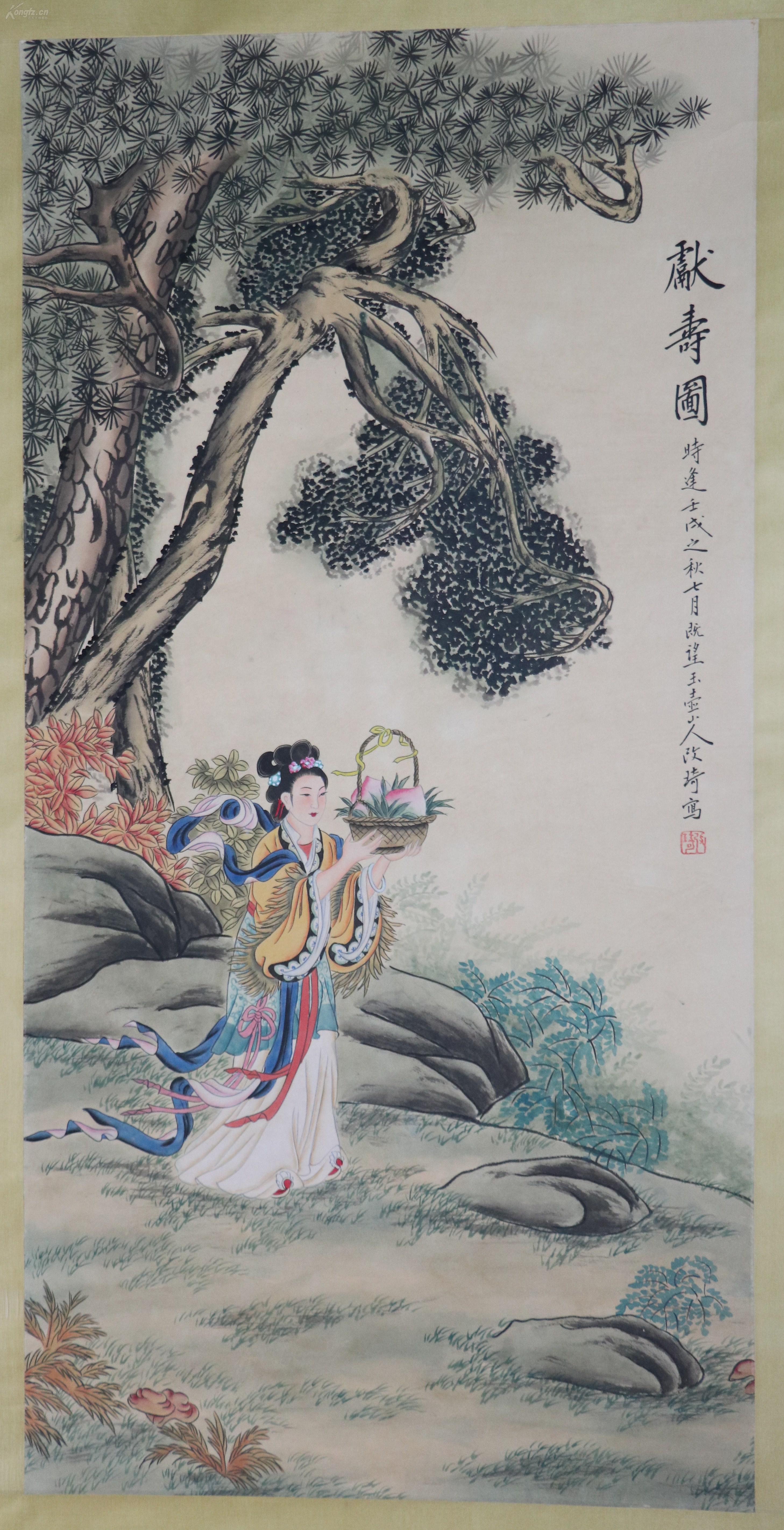 【改琦】松江(今上海市)人,中国清代著名画家.人物
