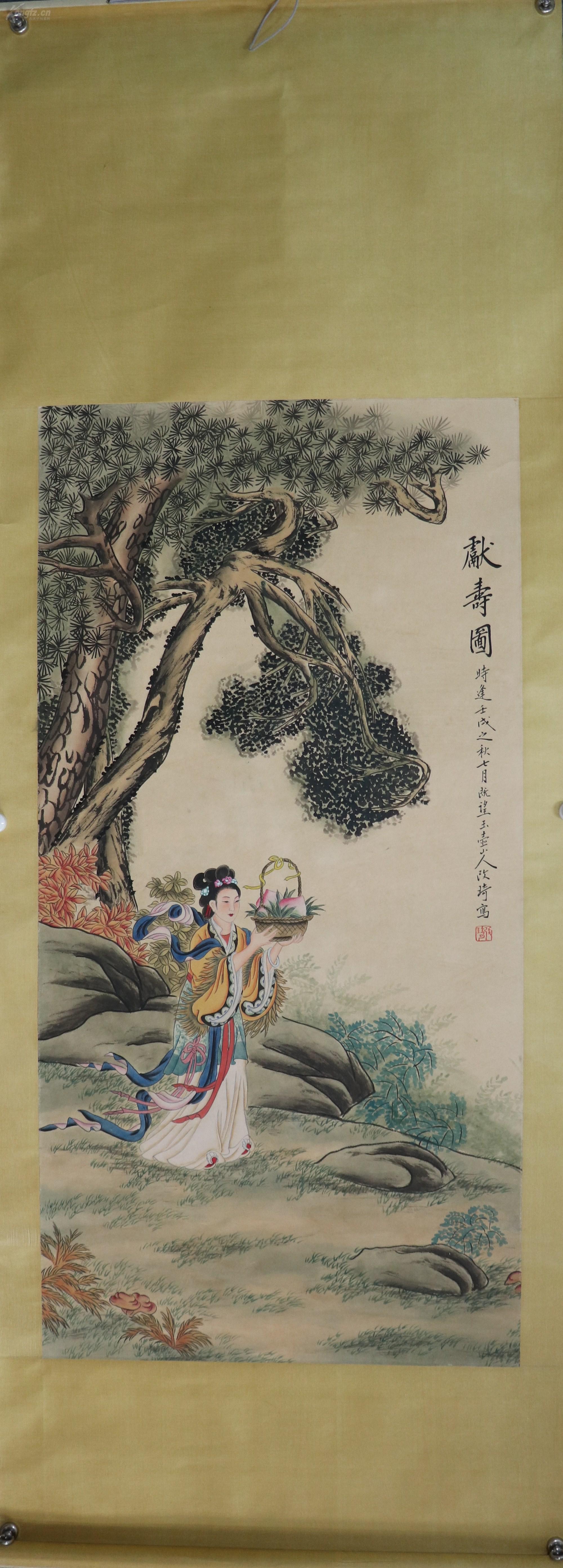 【改琦】松江(今上海市)人,中国清代著名画家.人物