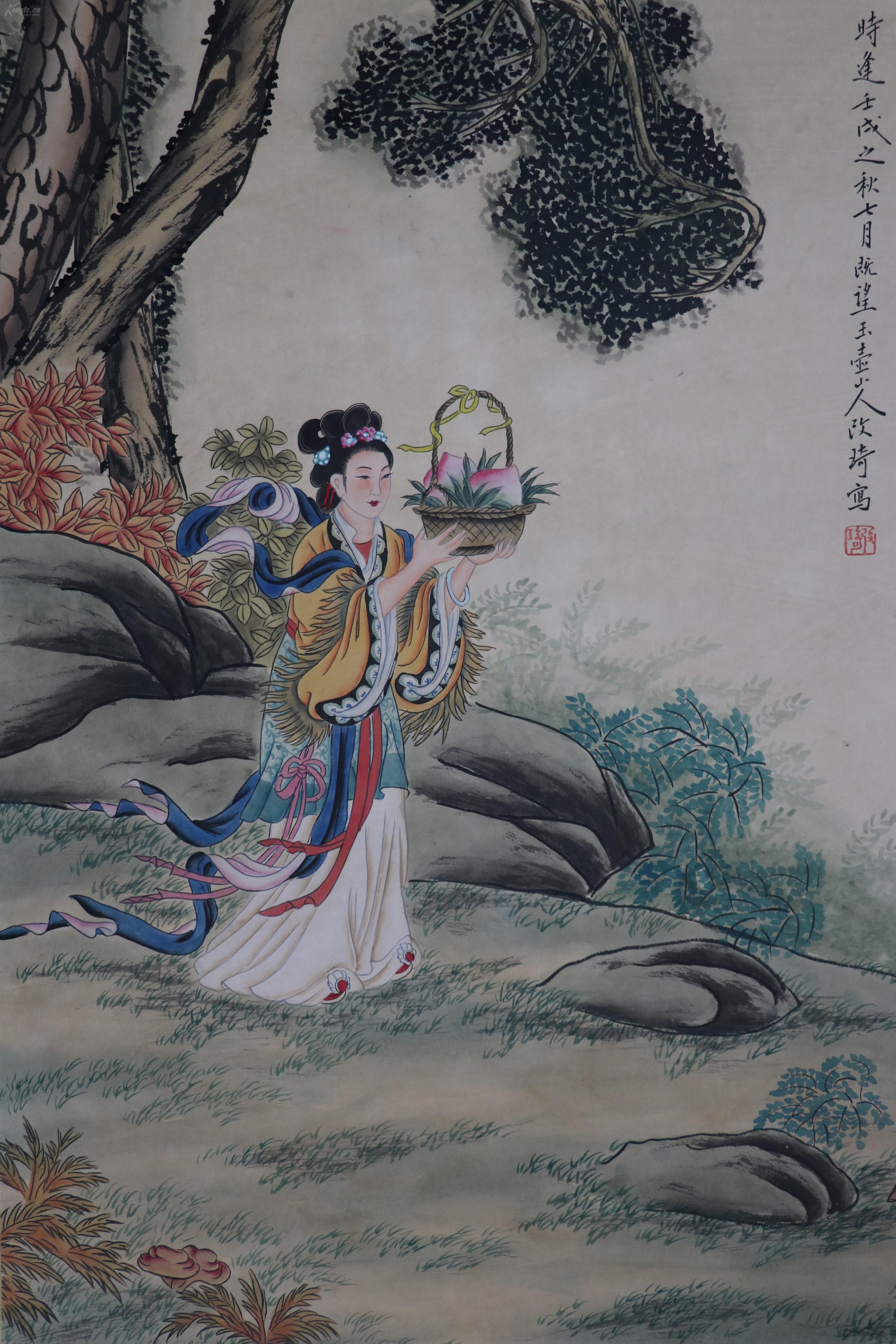 【改琦】松江(今上海市)人,中国清代著名画家.人物