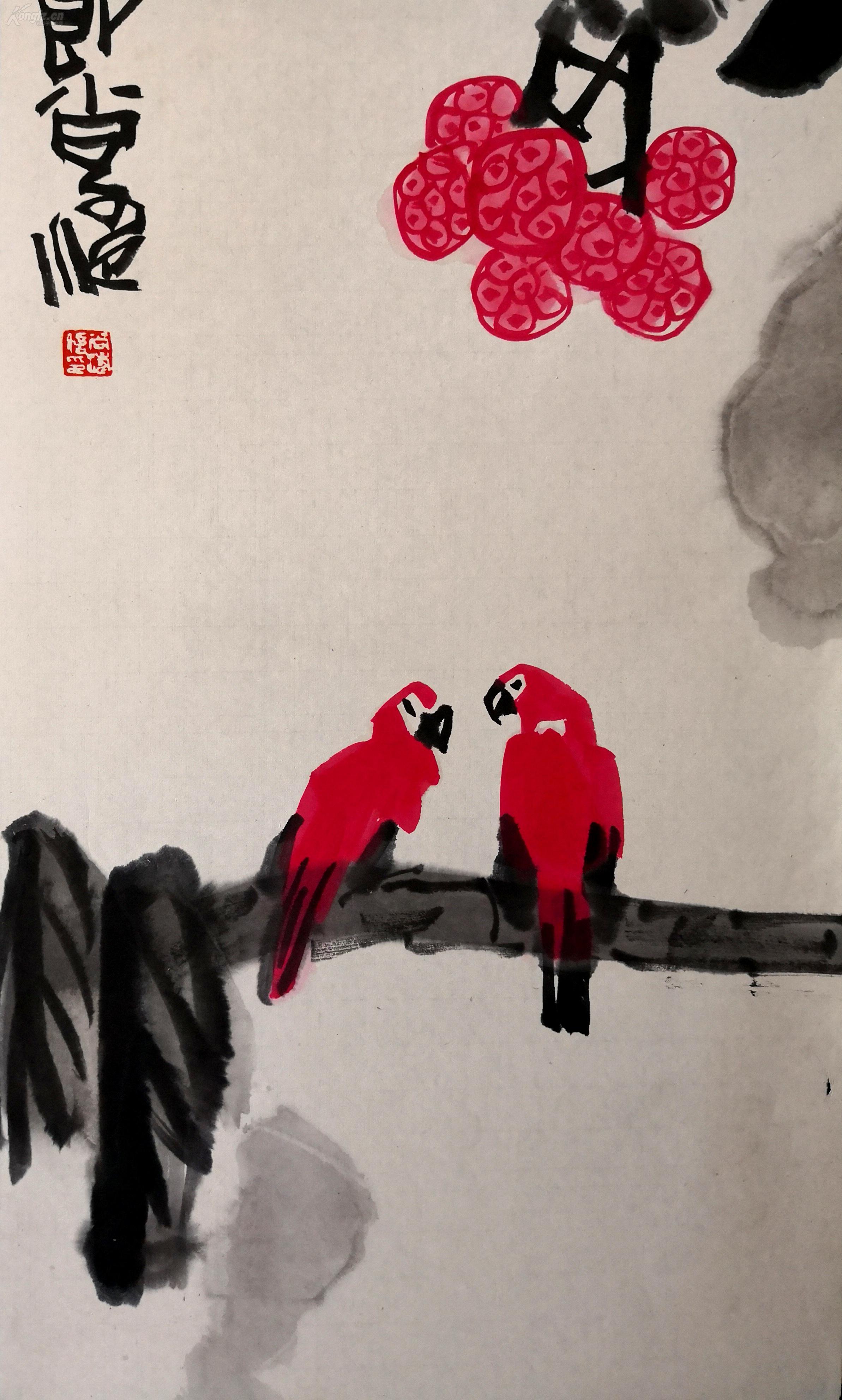 《尚涛》广东十大名画家之一,国家一级美术师.