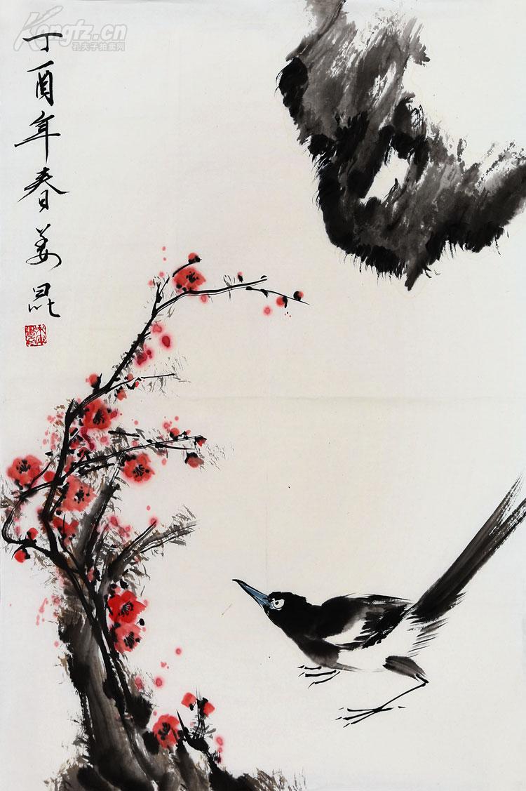 姜昆 梅花喜鹊.