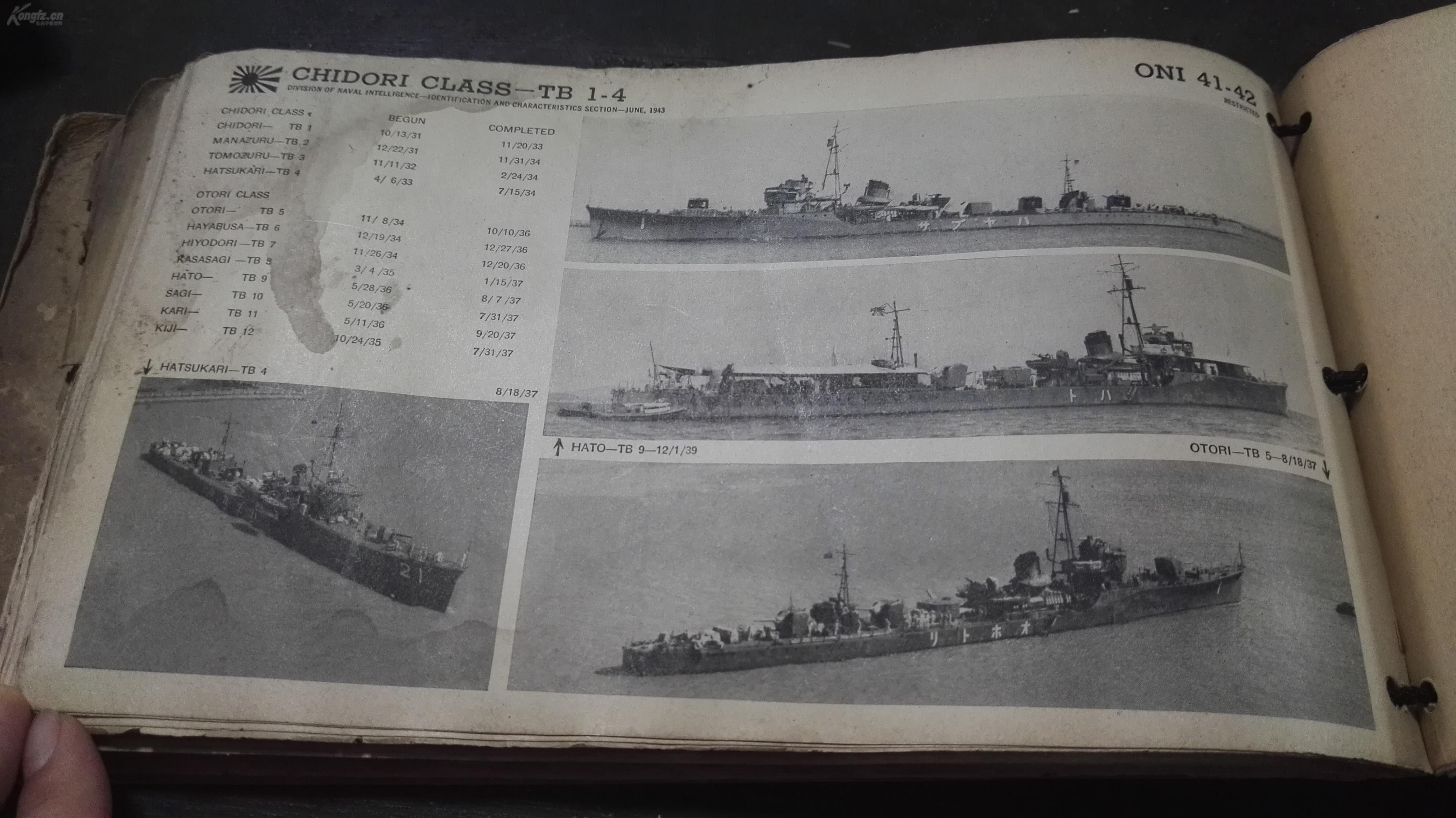 二战时期 珍贵影像资料 英文 《recognition pictorial manual of