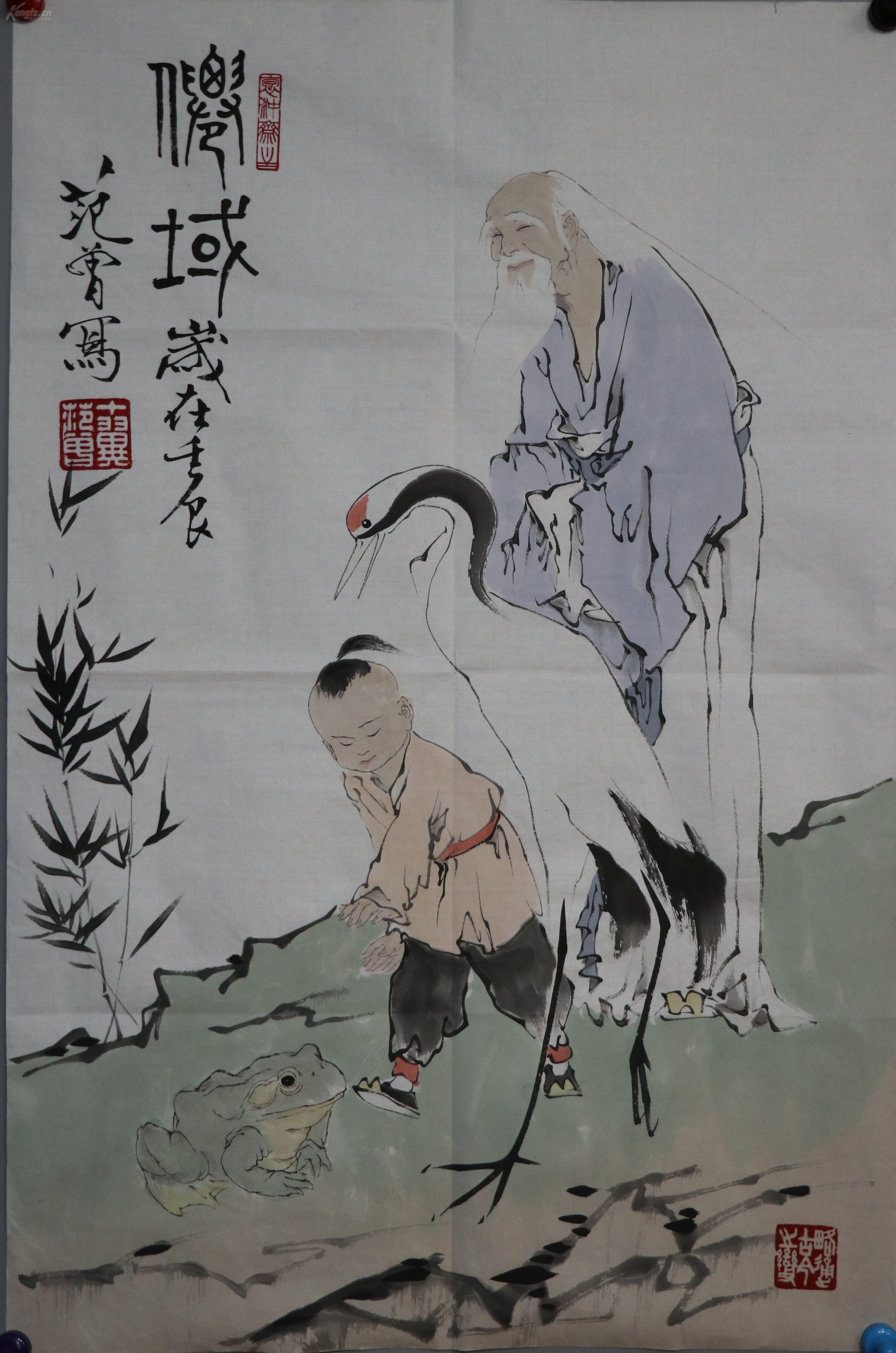 北京大学中国画法研究院院长,纯手绘