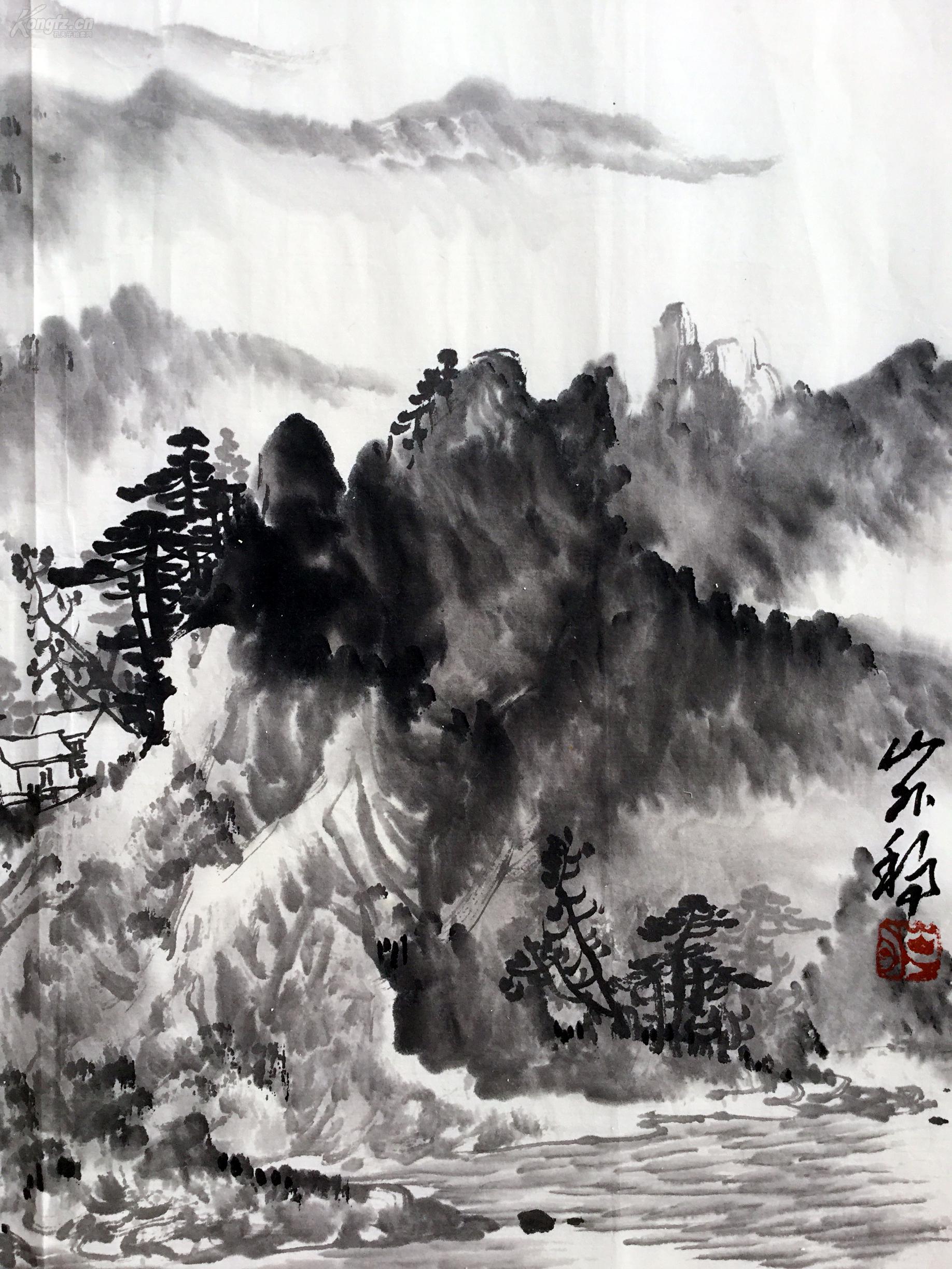 【文人山水水墨画】一 山外书画真迹