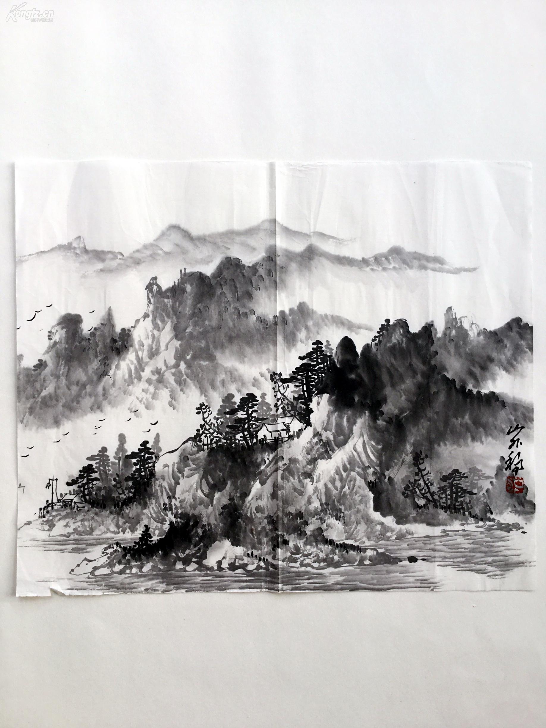 【文人山水水墨画】一 山外书画真迹
