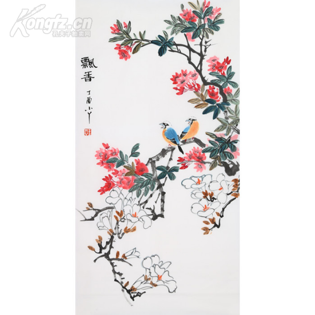 王小丫写意国画花鸟
