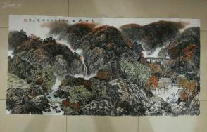陕西实力派画家孟志全山水