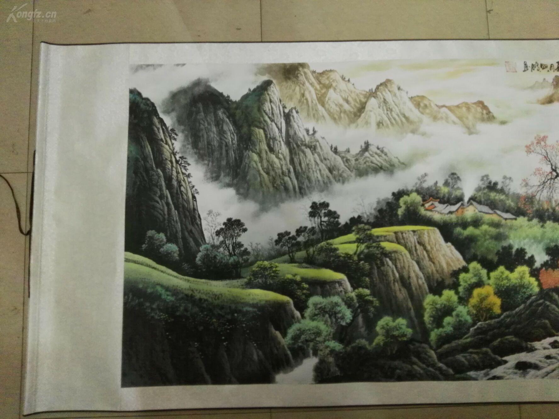 兴鹏山水四尺精品