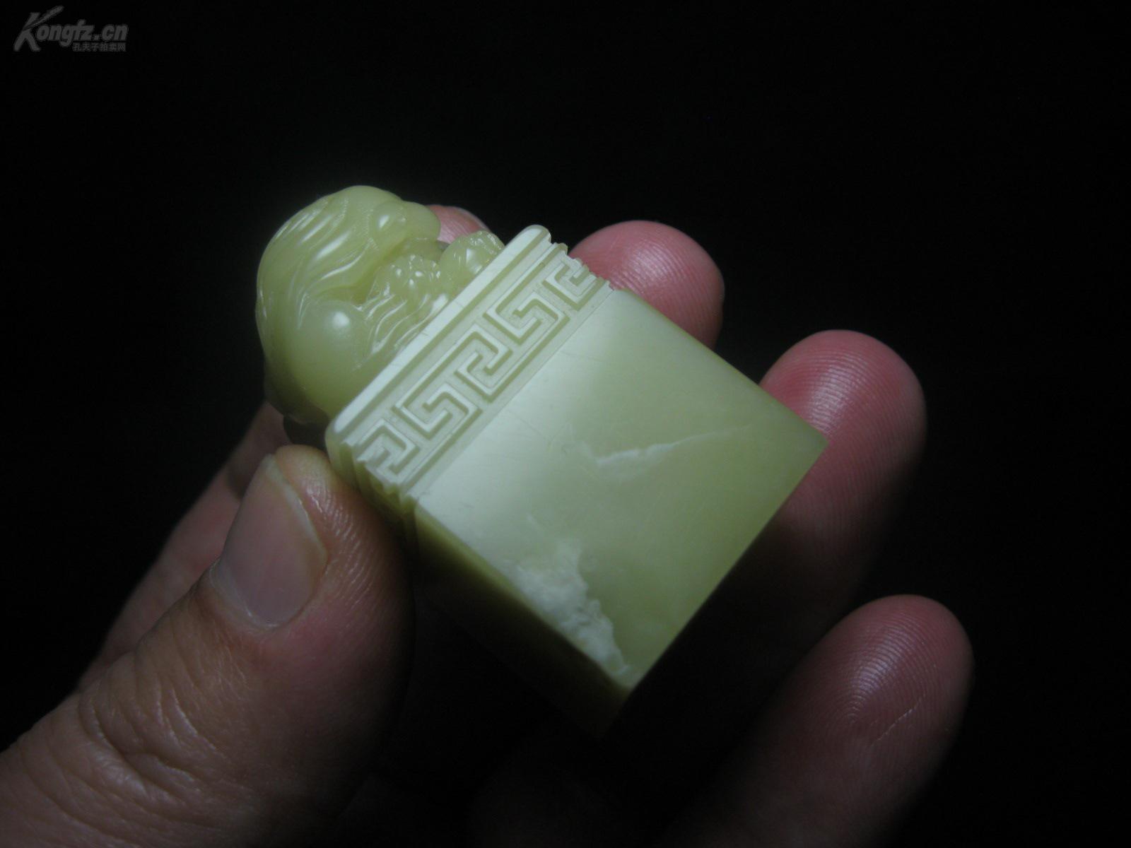 青田封门青,篆刻最好的石头!冻质全纯,品相完美,保真(包邮)