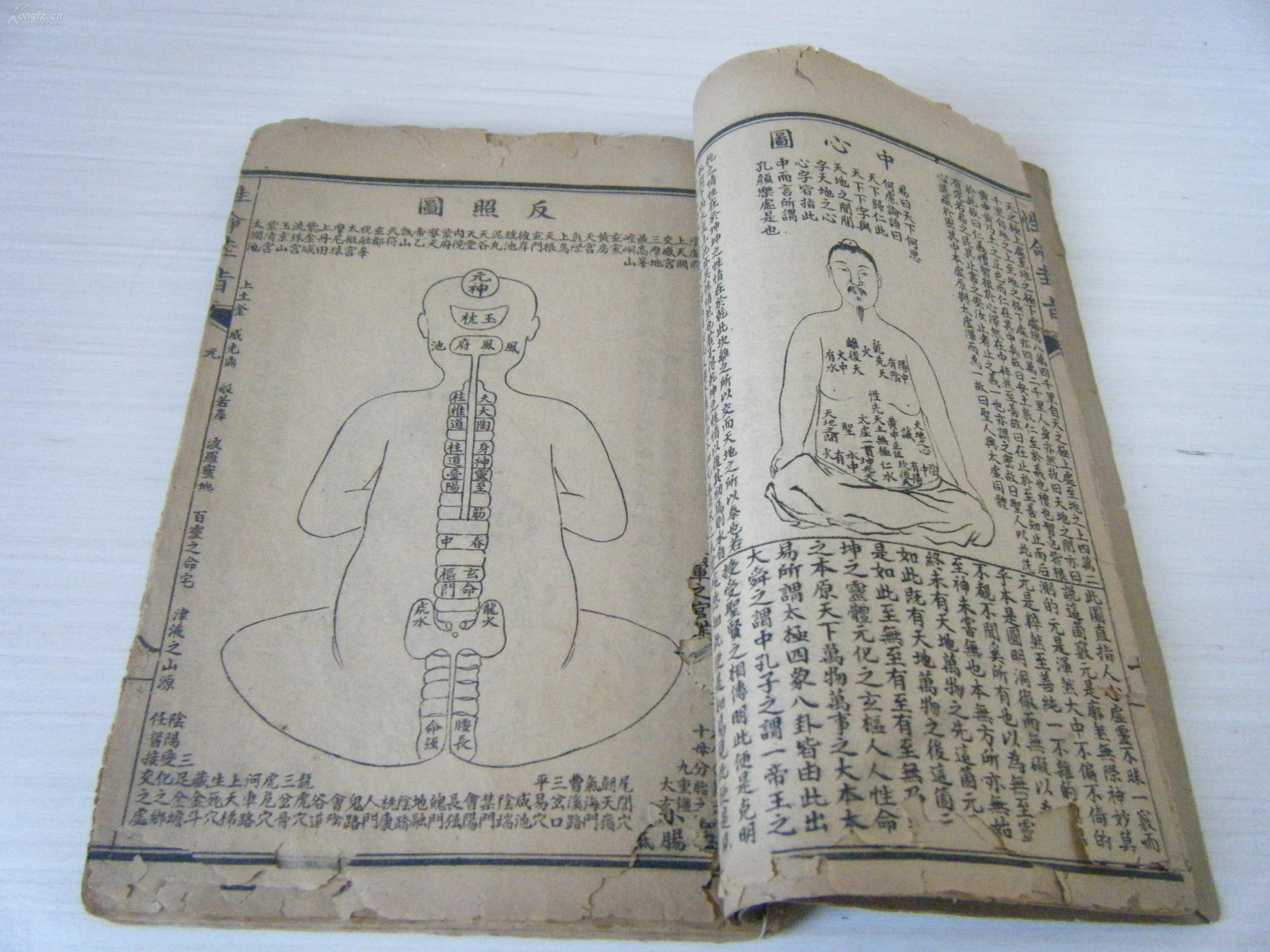 修道养生 炼丹古籍 《性命圭旨》 大量修炼版画