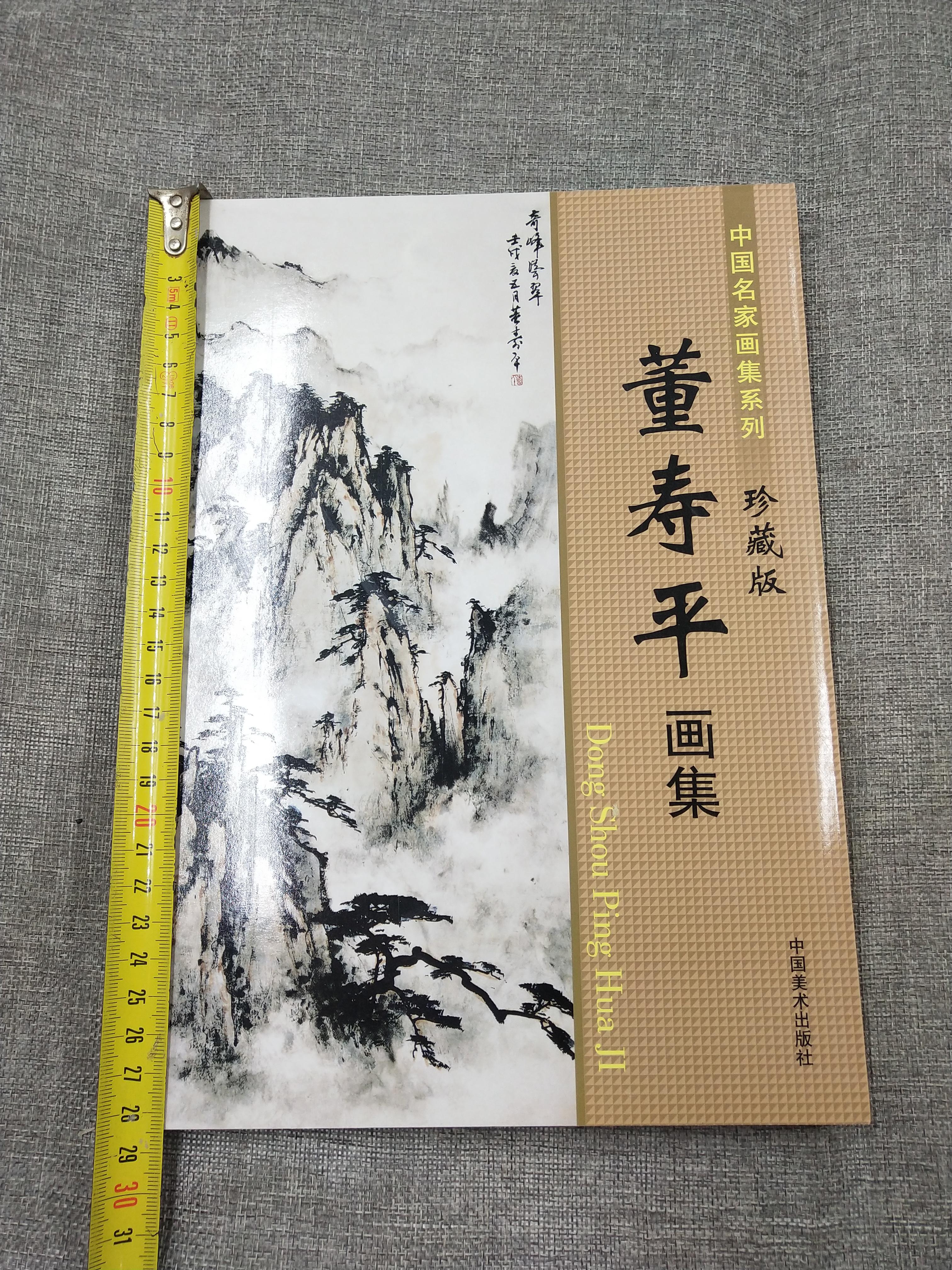 董寿平画集【中国名家画集系列】珍藏版封面有点破孩