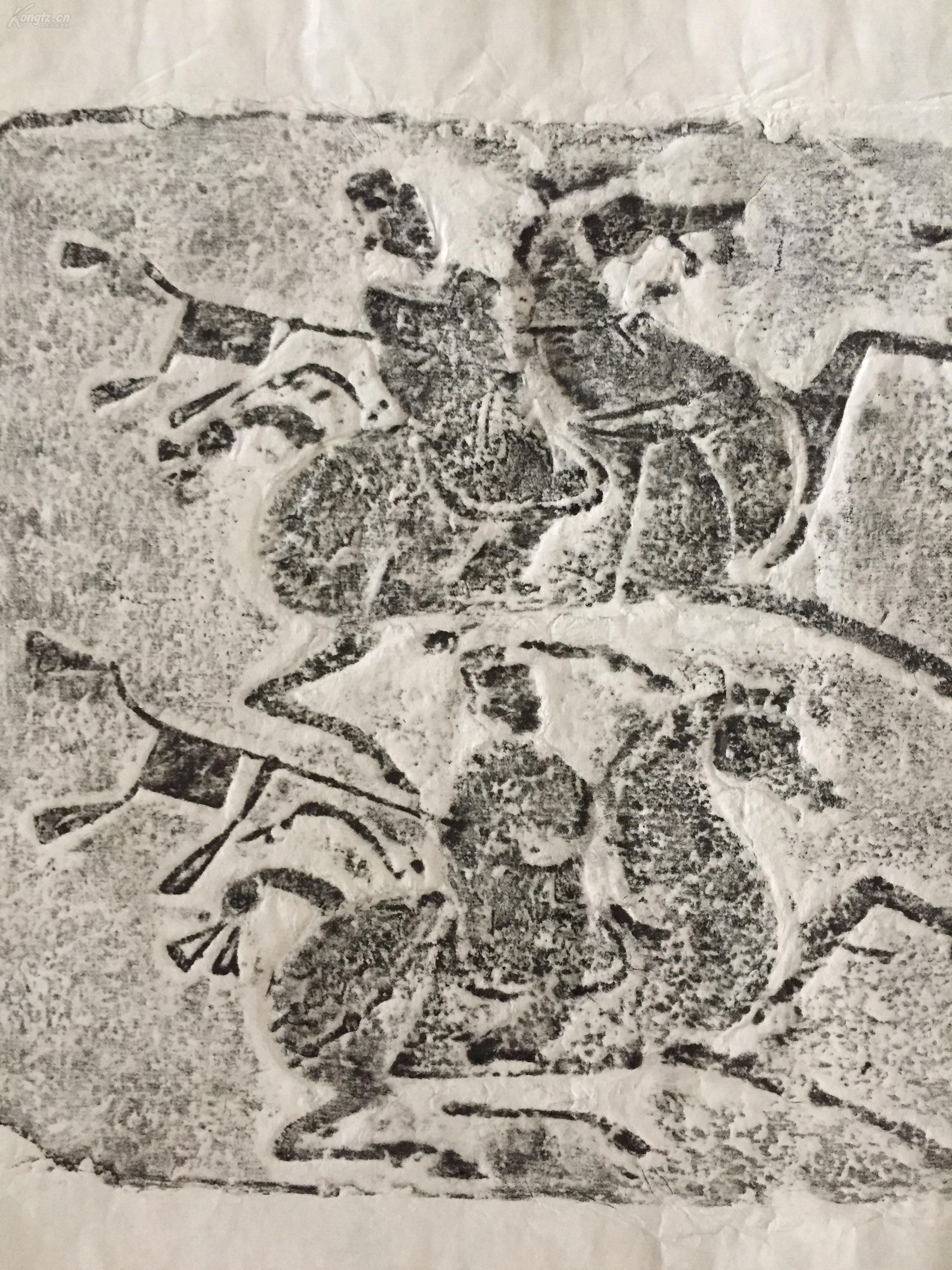 汉代画像装拓片3