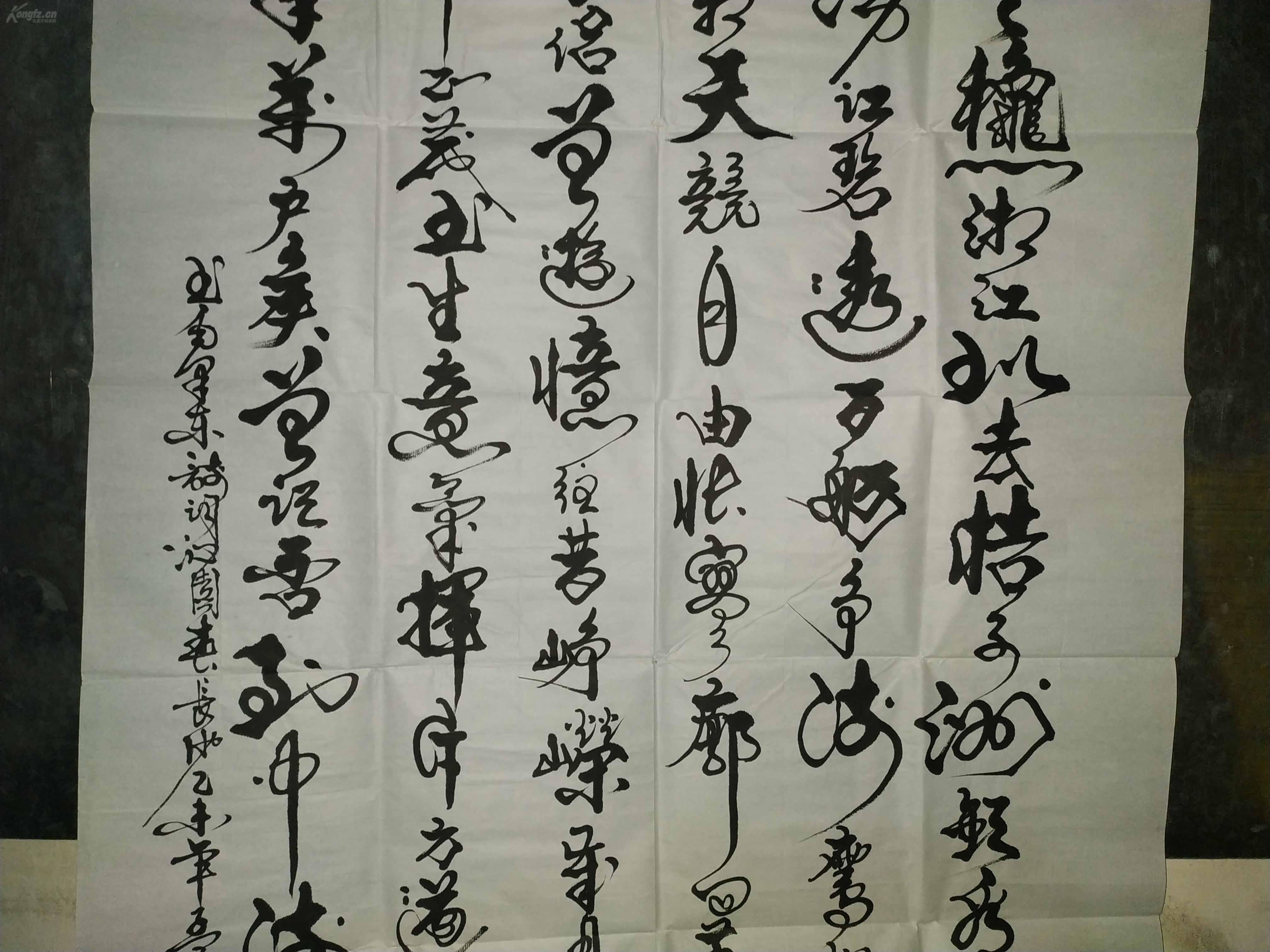 陕西名家张翔老师书法《沁园春长沙》