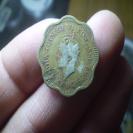 1944年 锡兰（斯里兰卡》 硬币 少见