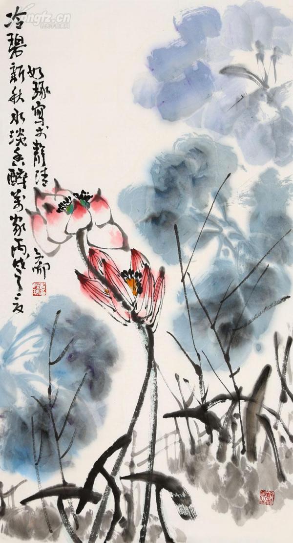 崔如琢 荷花