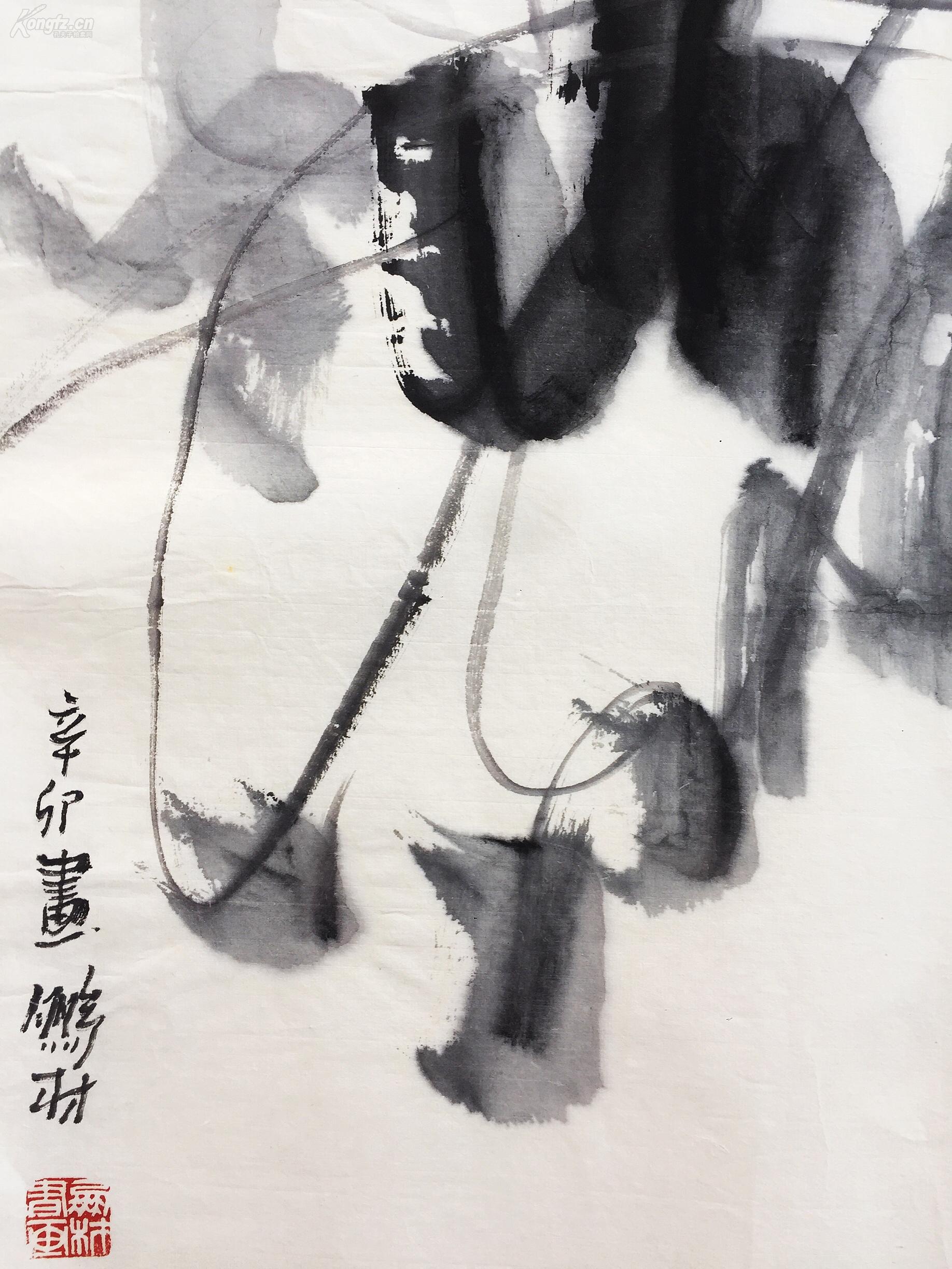 【大写意花鸟水墨画】- -福禄 吕鹏材书画真迹 保真
