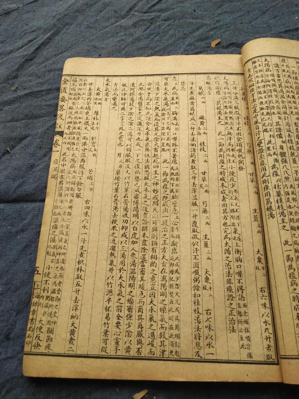 石印 上海锦章书局 汉张仲景原文 闽长乐陈念祖修园集注 《金匮要略浅