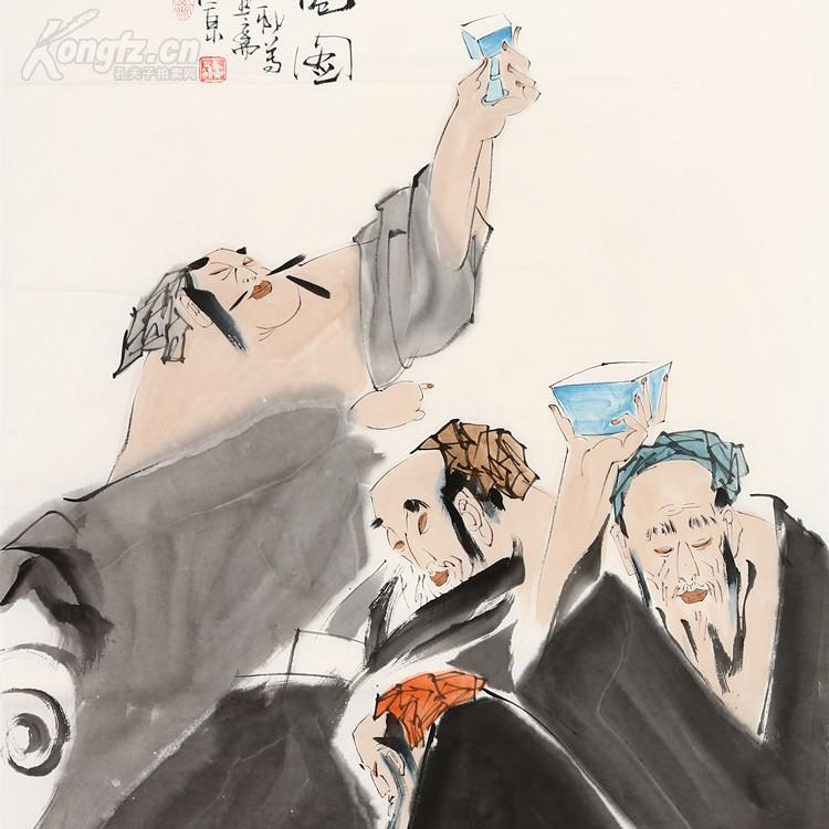 王西京 醉仙图
