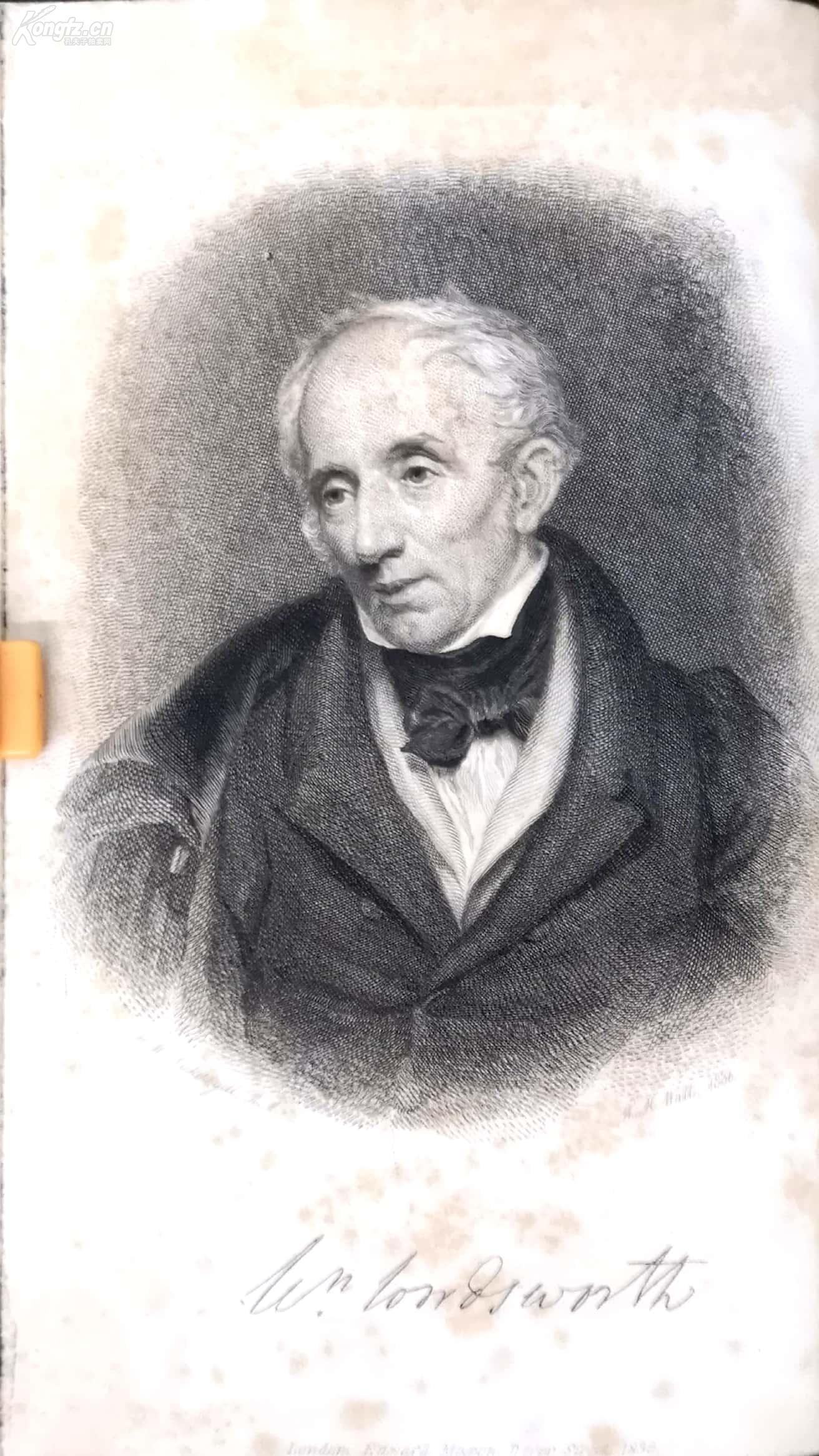 william wordsworth,doctor strange 1837 the poetical works of william wordsworth 六卷全,非常早期的