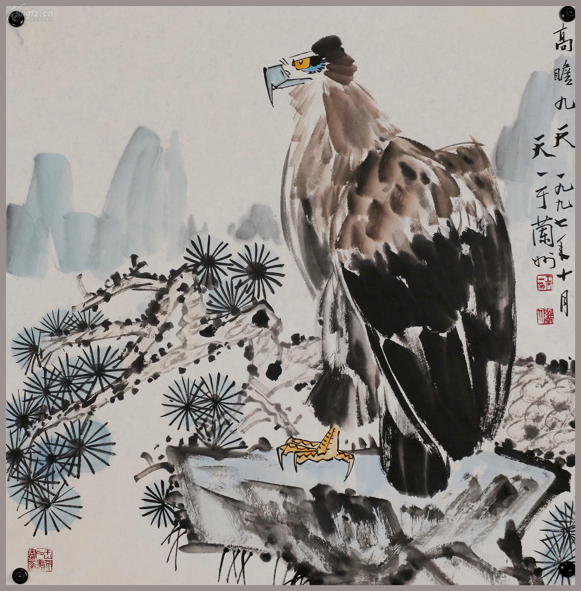 甘肃画院副院长 王天一 花鸟