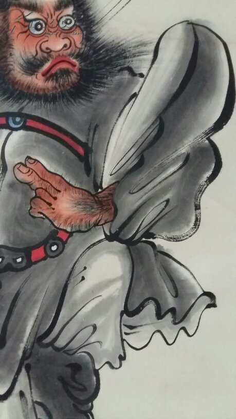 年底大促销……老装老裱……安徽宿州著名老画家(尹玉麟)3.