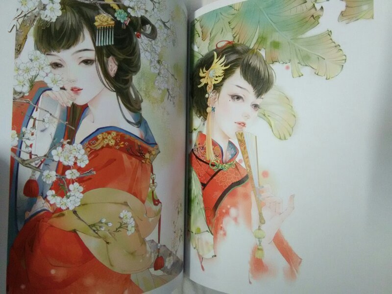 南歌子 猫君笑猪 绝版画集(带书腰)