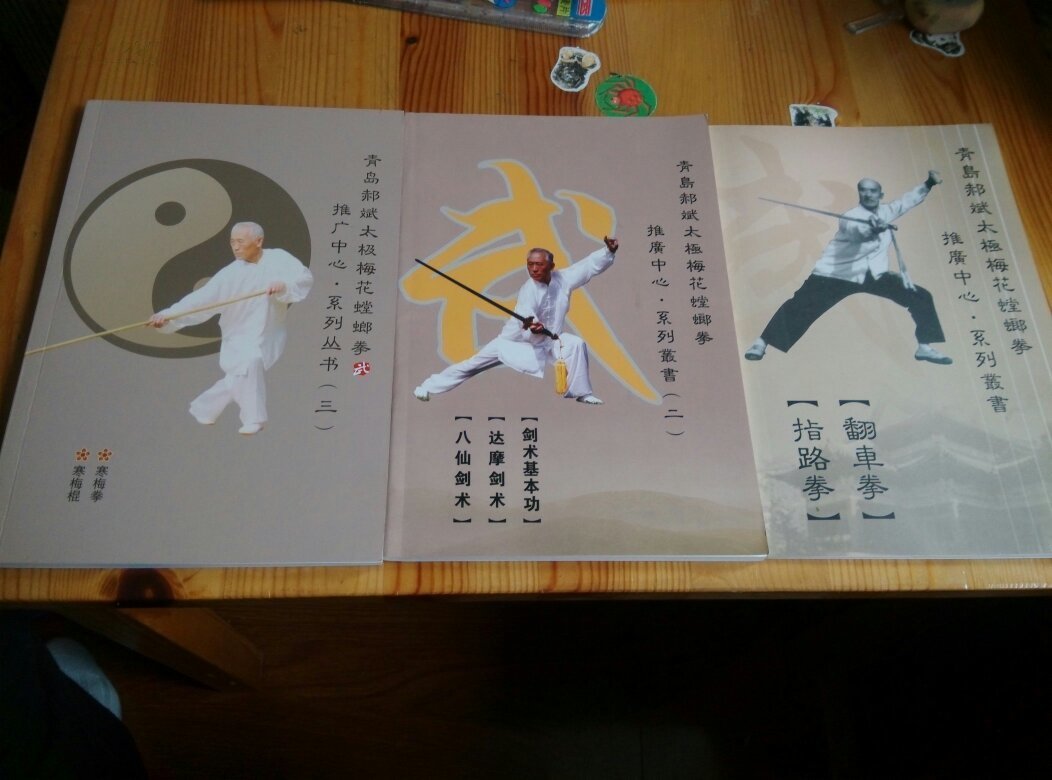 青岛郝斌太极梅花螳螂拳系列丛书---第一集(翻车拳,指路拳),第二集
