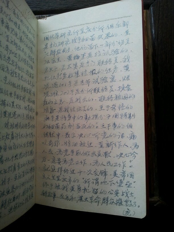 七十年代手抄本《梅花党》