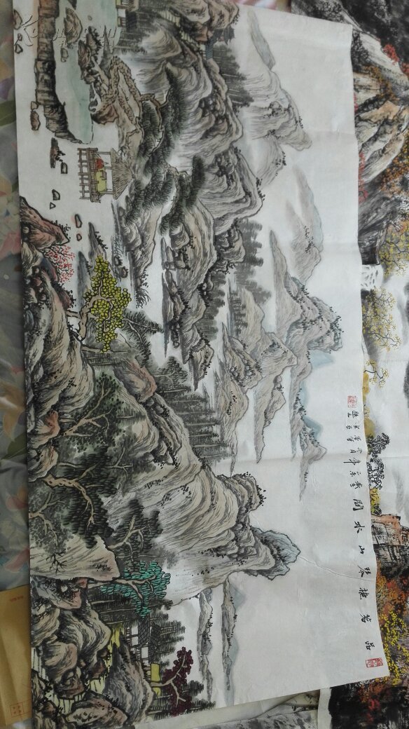 林墨宇,四尺山水精品(保真)