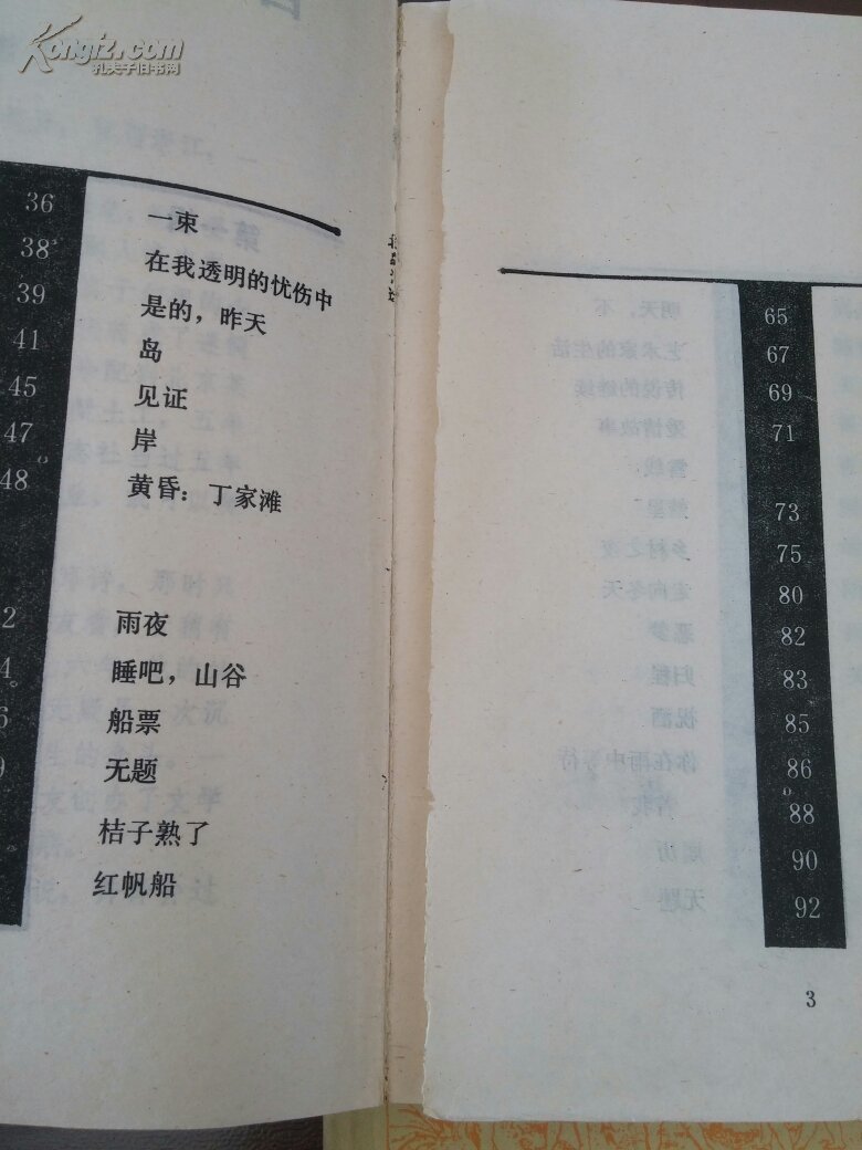北岛诗选