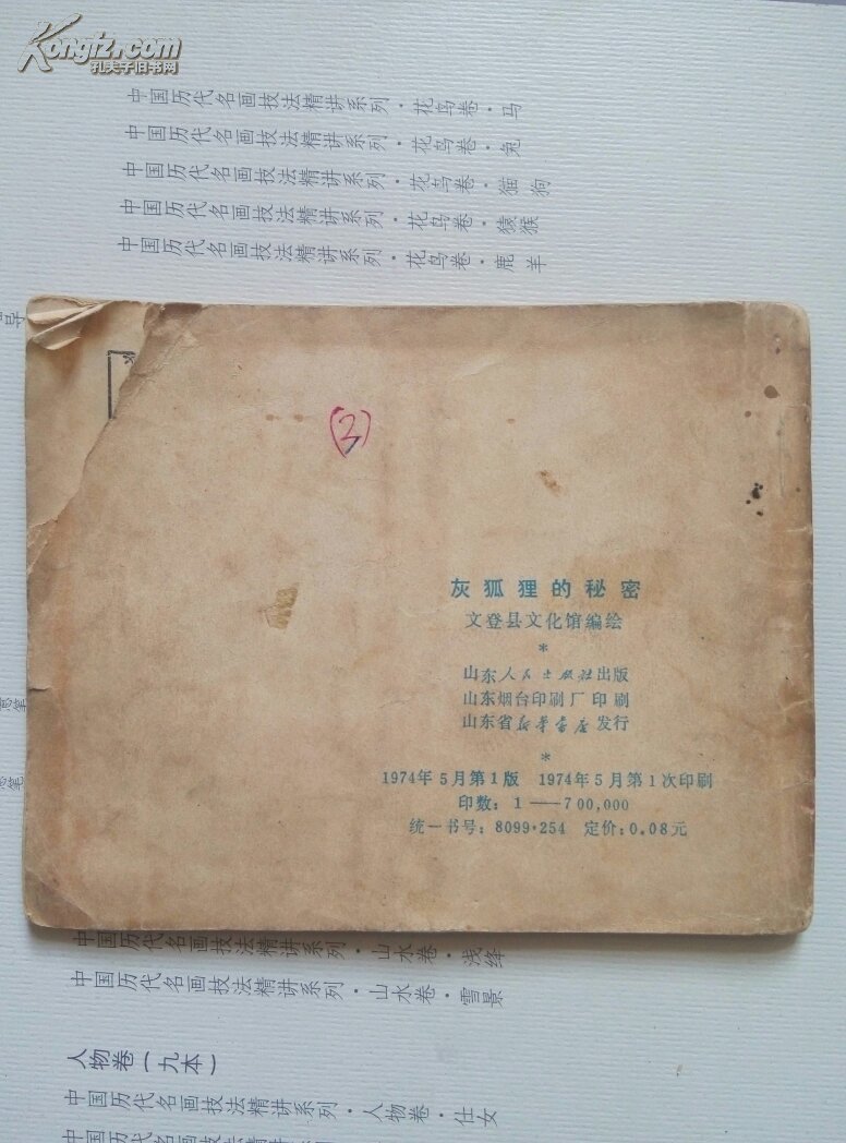 【图】灰狐狸的秘密_价格:10.00_网上书店网站