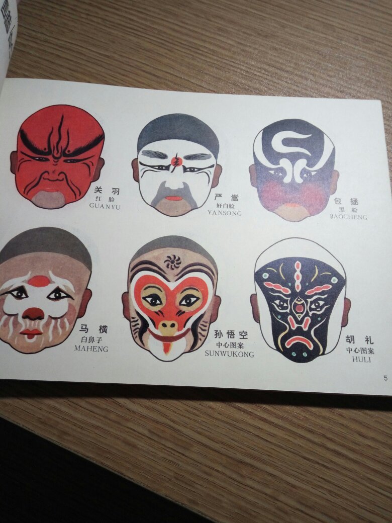 豫剧脸谱集(全菜色图谱)
