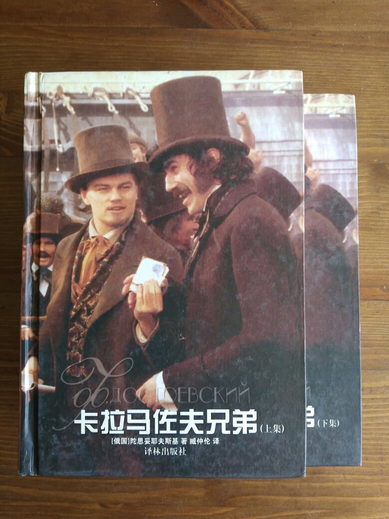 陀思妥耶夫斯基:卡拉马佐夫兄弟(臧仲伦译,译林2001精装上下全2卷)
