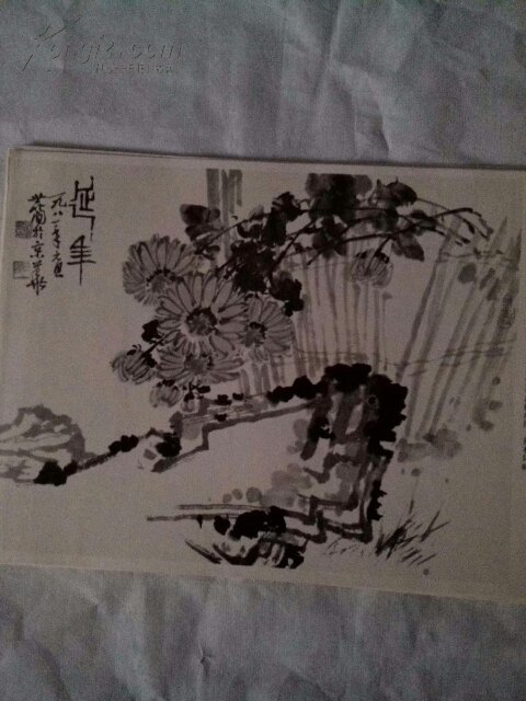 写意花鸟画技法 张世简 32张全