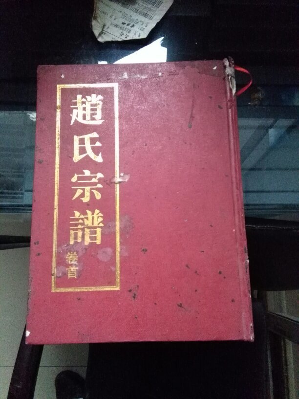 《赵氏宗谱》卷首.天水堂,是宋太祖赵匡胤的后人