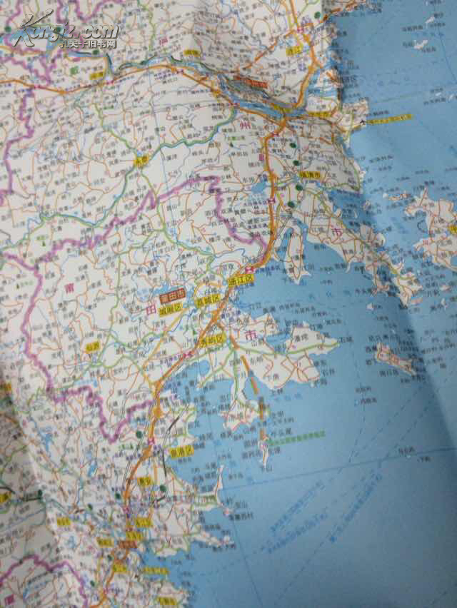 福建省交通图