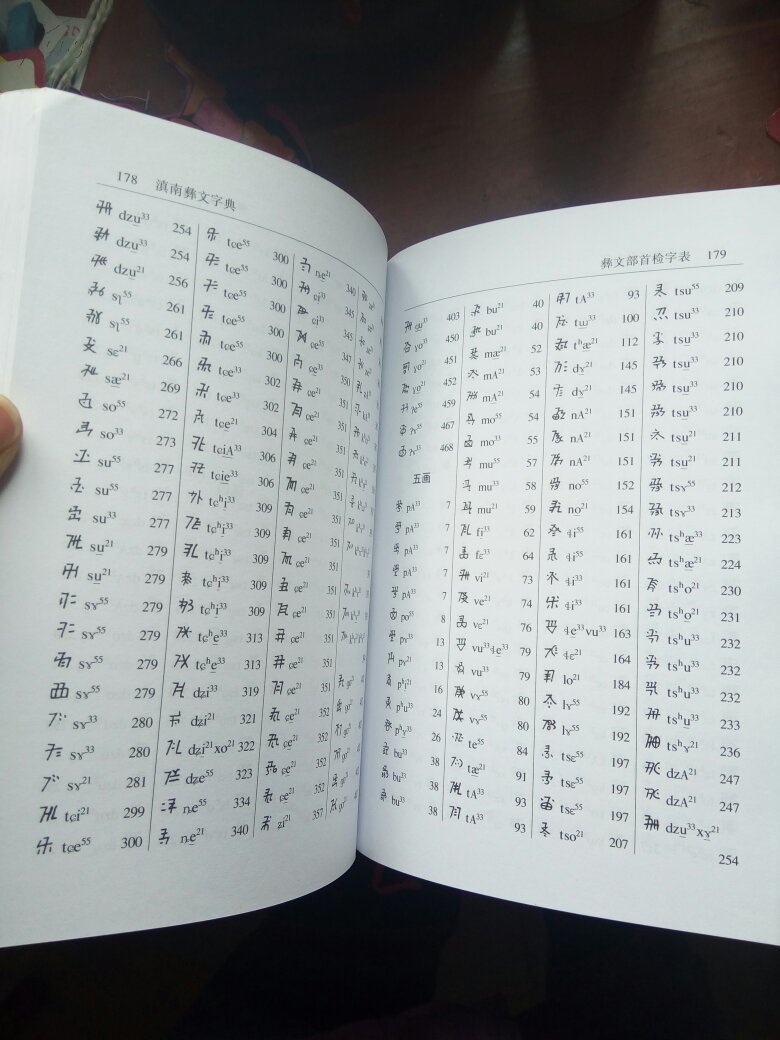 彝文拼音字典