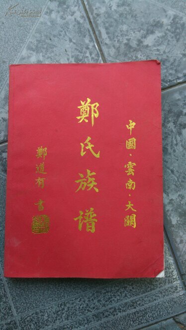 中国云南大关郑氏族谱