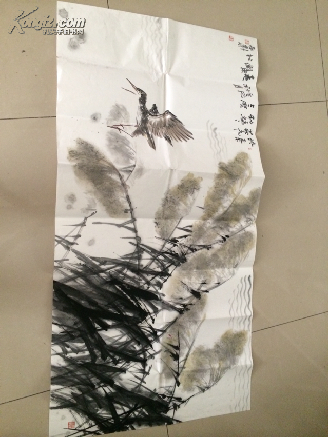 孟卫东 四尺整张 花鸟