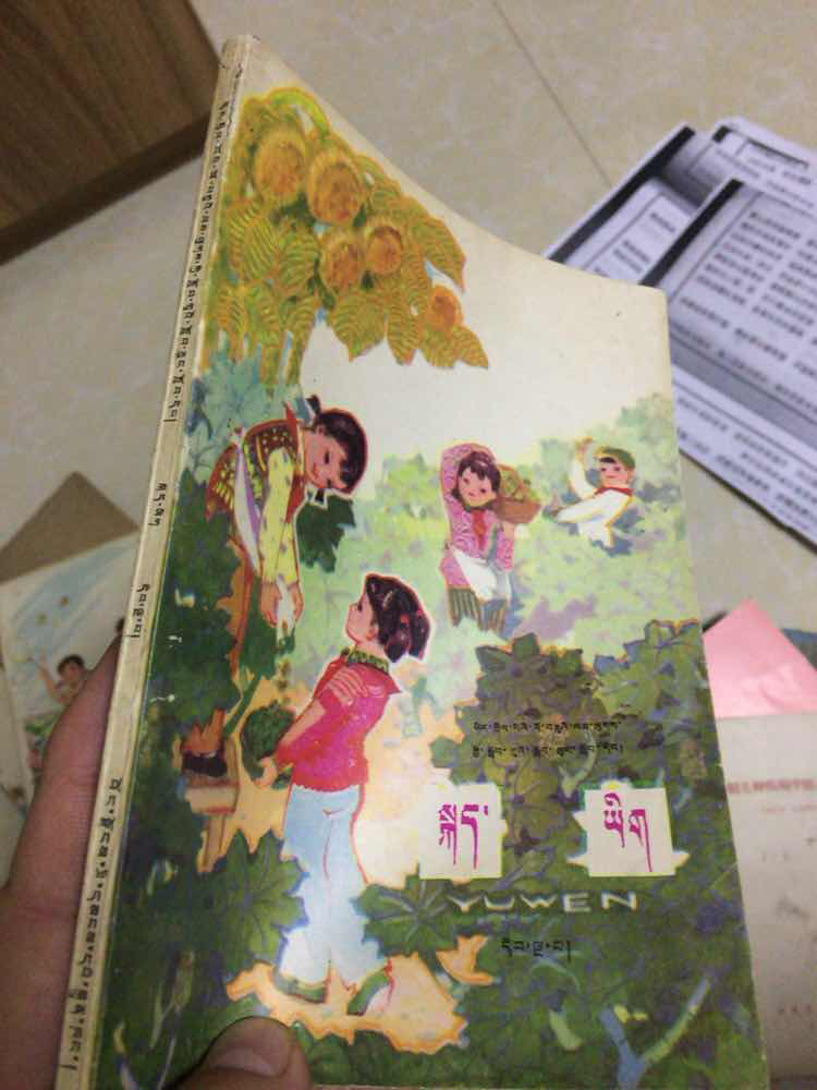 全日制十年制学校小学课本(试用本)语文 第五册(藏文版)