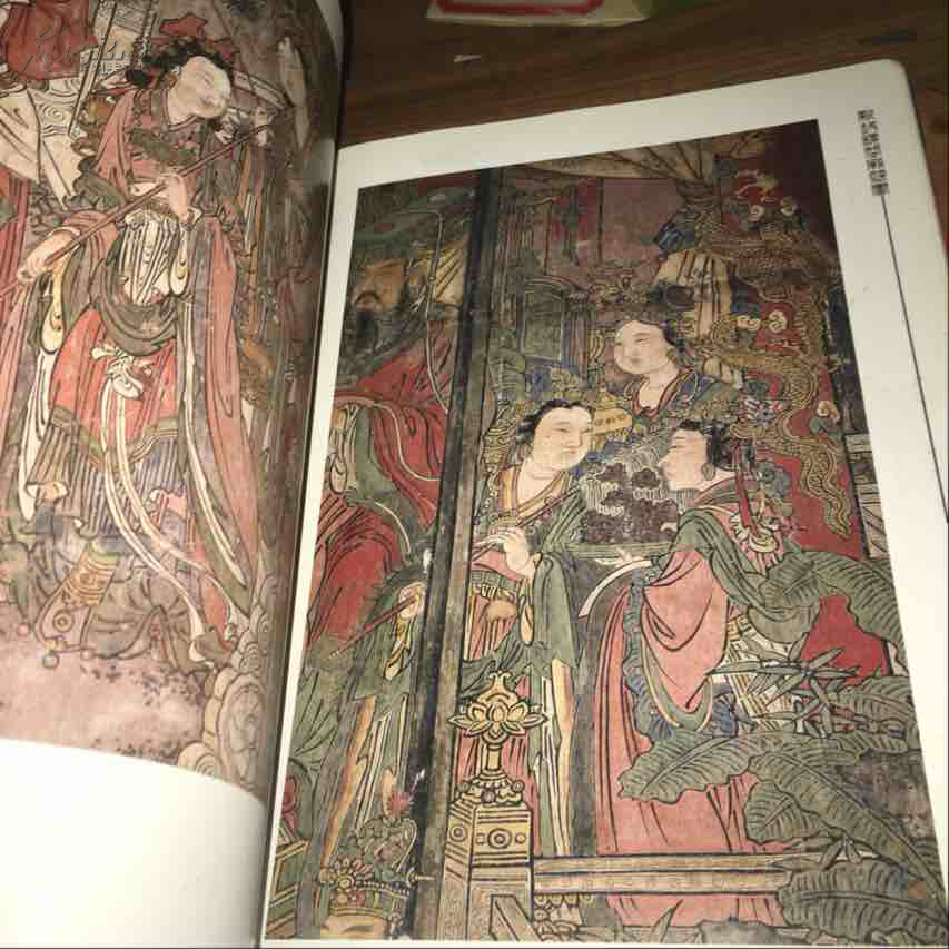 历代寺观壁画艺术新绛稷益庙壁画 繁峙公主寺壁画